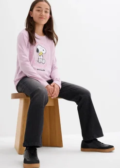 Peanuts T-shirt manches longues Snoopy 100% coton|Enfant Vêtements Enfant|Filles 9-16 Ans·T-Shirts & Chemisiers