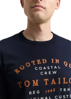 Tom Tailor T-shirt manches longues|Homme T-Shirts & Polos