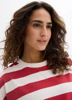 Femme bonprix Basiques|T-Shirts & Tops|T-shirt oversize 100% coton