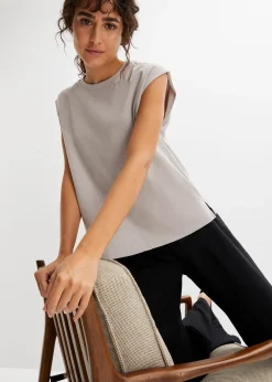 Femme bonprix Basiques|T-Shirts & Tops|T-shirt oversize 100% coton