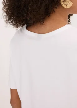 bonprix T-shirt oversize 100% coton|Femme T-Shirts & Tops