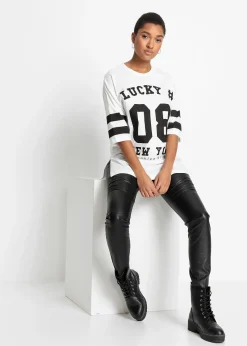 bonprix T-shirt oversize 100% coton|Femme T-Shirts & Tops