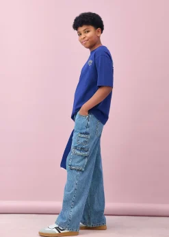 bonprix T-shirt oversize 100% coton avec imprimé dos|Enfant Vêtements Enfant|Garçons 9-16 Ans·T-Shirts