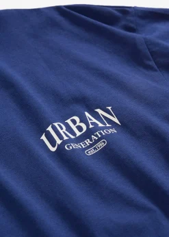 bonprix T-shirt oversize 100% coton avec imprimé dos|Enfant Vêtements Enfant|Garçons 9-16 Ans·T-Shirts