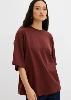 Femme bonprix T-Shirts & Tops|T-shirt oversize à manches amples, 100% coton
