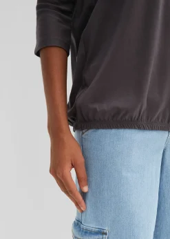 bonprix T-shirt oversize en viscose mélangée|Femme T-Shirts & Tops