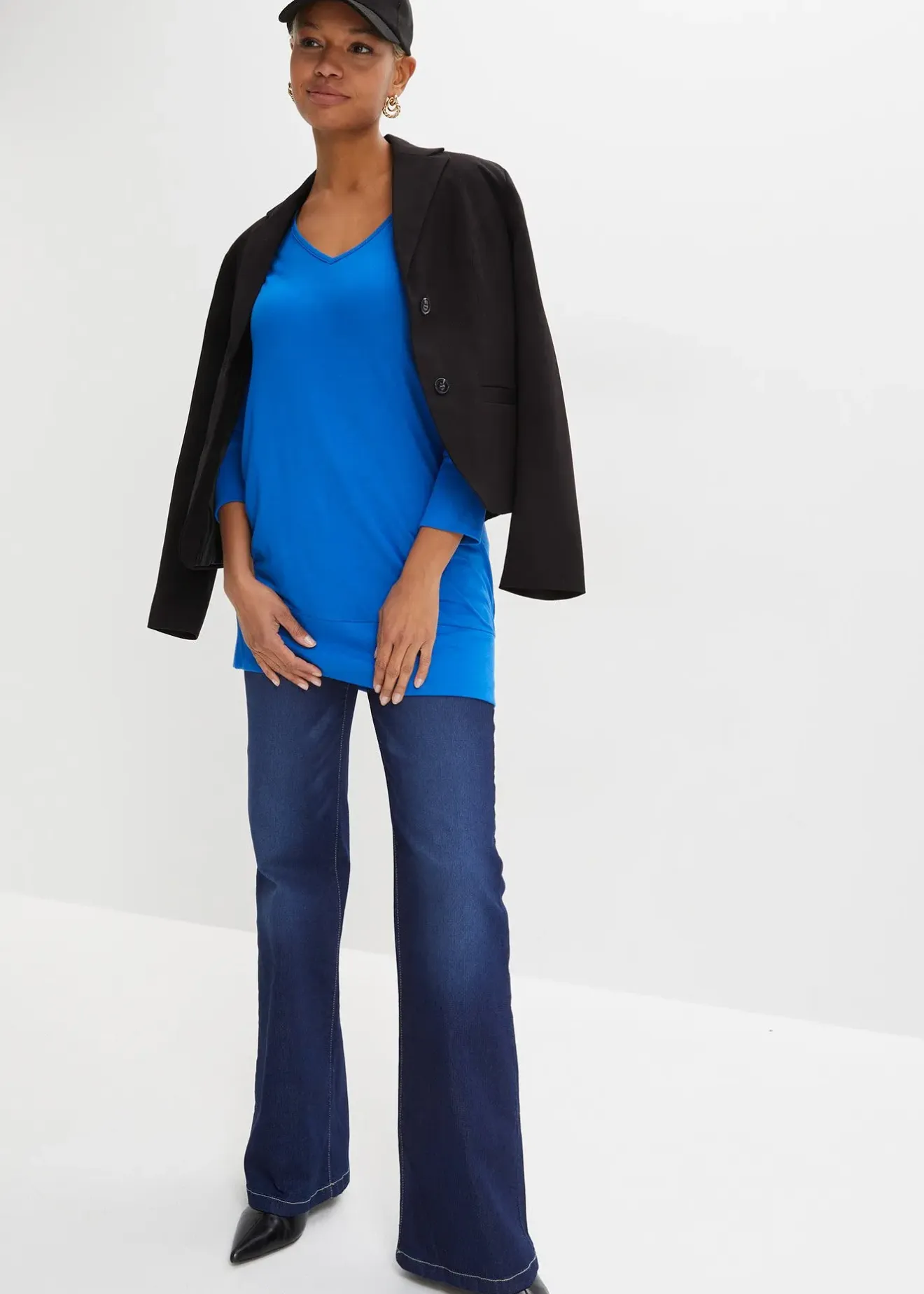 bonprix T-shirt oversize en viscose fluide|Femme T-Shirts & Tops