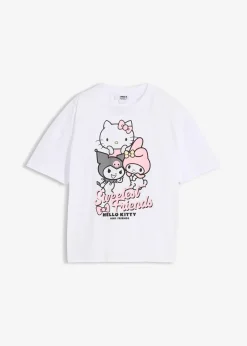 Hello Kitty T-shirt oversize 100% coton|Enfant Vêtements Enfant|Filles 9-16 Ans·T-Shirts & Chemisiers