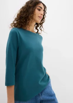 Femme bonprix Basiques|T-Shirts & Tops|T-shirt épais 100% coton