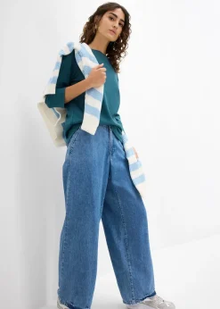 Femme bonprix Basiques|T-Shirts & Tops|T-shirt épais 100% coton