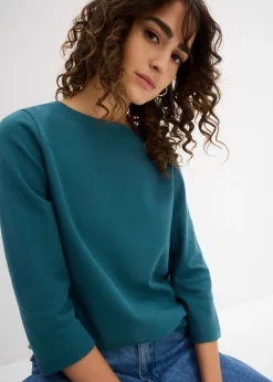 Femme bonprix Basiques|T-Shirts & Tops|T-shirt épais 100% coton