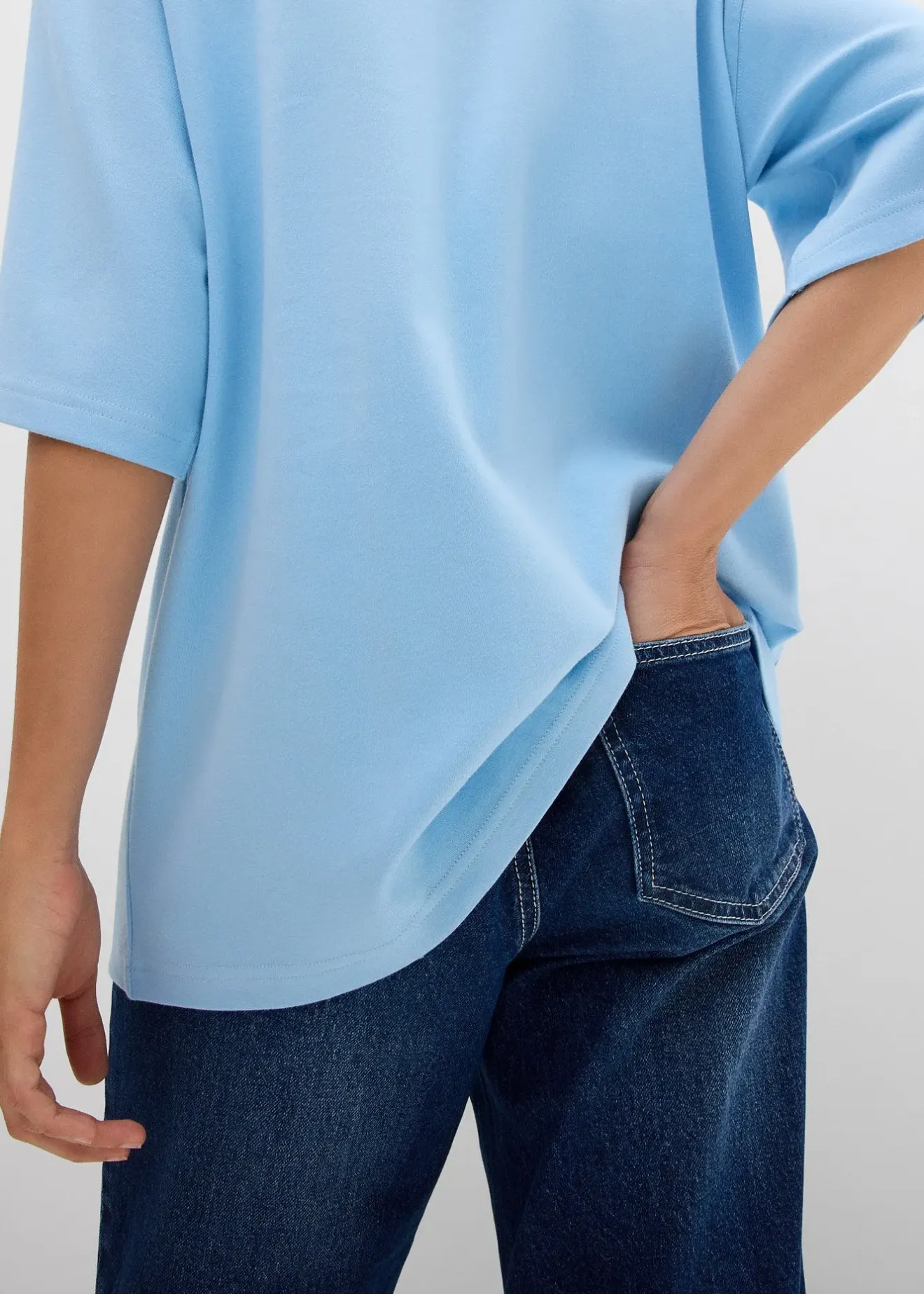 Femme bonprix Basiques|T-Shirts & Tops|T-shirt épais oversize 100% coton