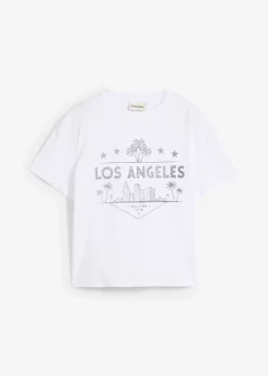 Femme bonprix T-Shirts & Tops|T-shirt raccourci en jersey