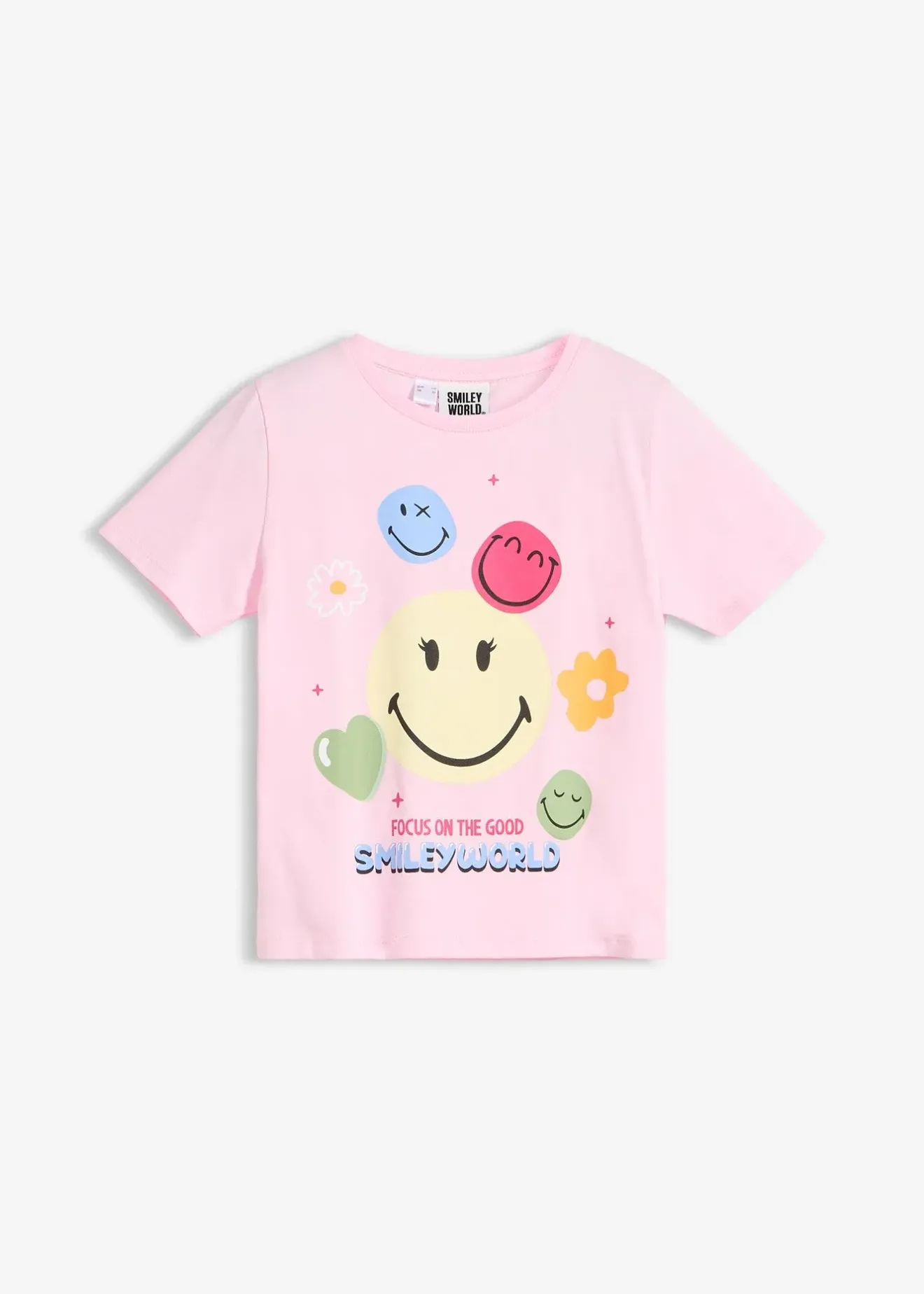 SmileyWorld T-shirt smiley 100% coton|Enfant Vêtements Enfant|Filles 2-8 Ans·T-Shirts & Chemisiers