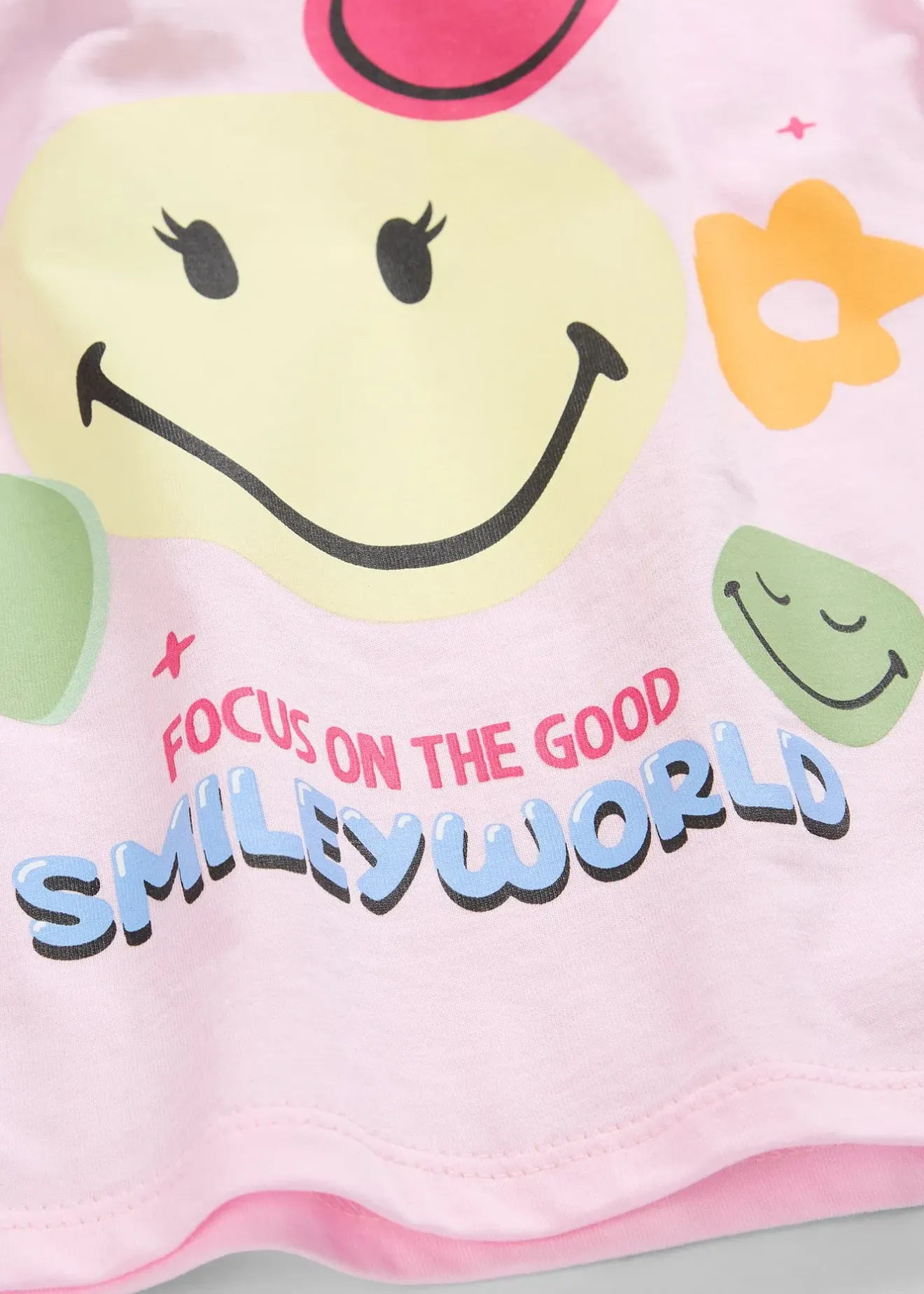 SmileyWorld T-shirt smiley 100% coton|Enfant Vêtements Enfant|Filles 2-8 Ans·T-Shirts & Chemisiers