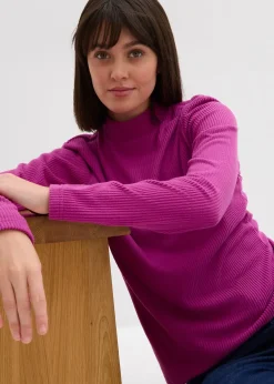 Femme bonprix Vêtements Thermiques|Vêtements De Plein Air|T-shirt thermique à col montant