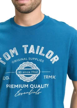 Homme Tom Tailor T-Shirts & Polos|T-shirt