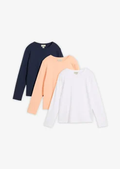 Enfant bonprix Vêtements Enfant|Filles 9-16 Ans·Lot De 2 Articles Et Plus|T-shirts manches longues 100% coton