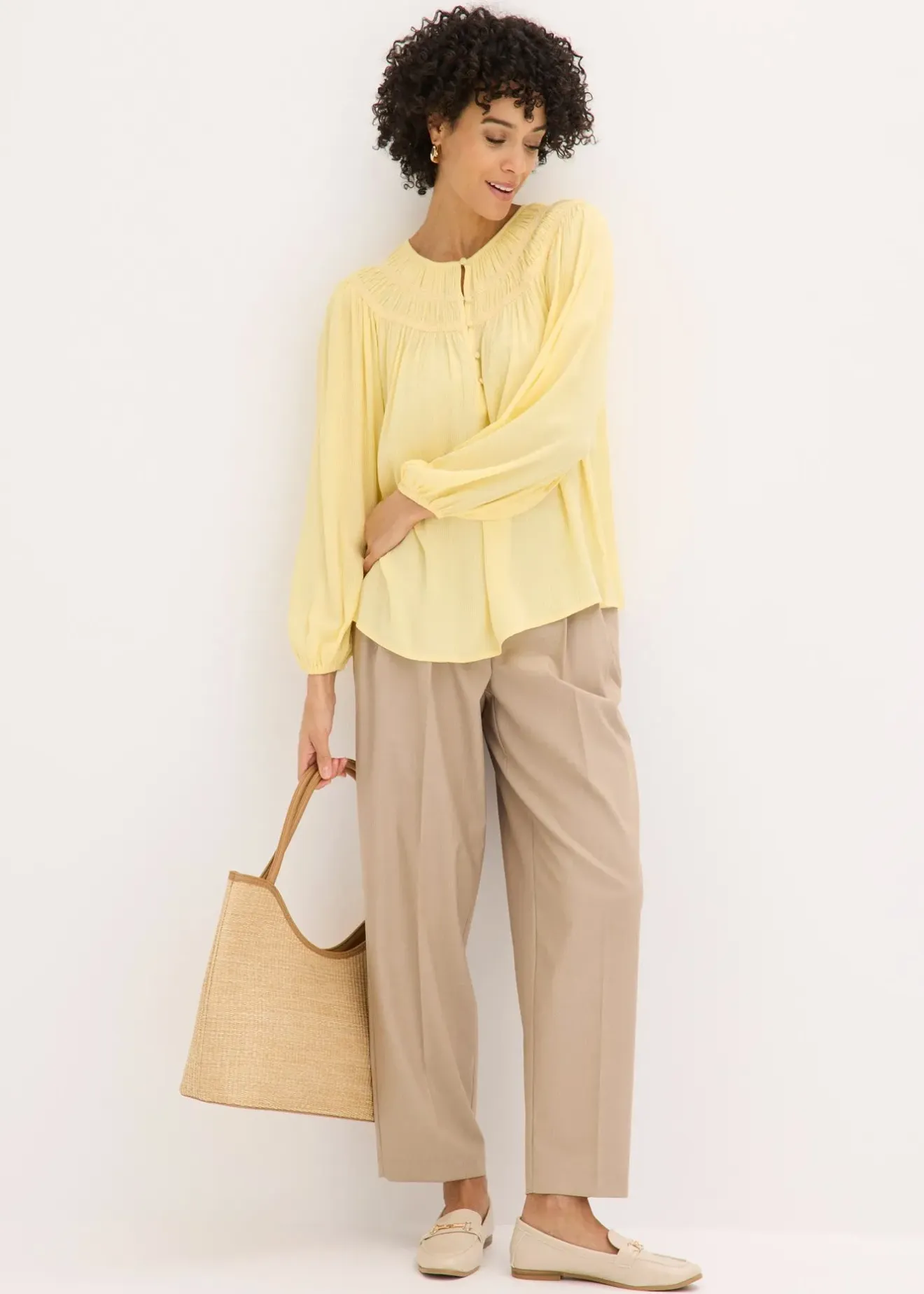 Femme bonprix Chemisiers|Tunique avec galons dentelle