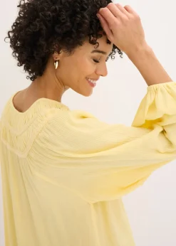 Femme bonprix Chemisiers|Tunique avec galons dentelle