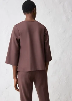 bonprix Tunique avec laine|Femme Premium|Chemisiers