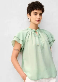 bonprix Tunique avec soie|Femme Premium|Chemisiers