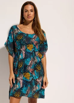 bonprix Tunique de plage en crêpe|Femme Vêtements De Plage
