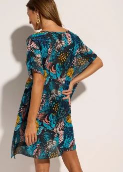 bonprix Tunique de plage en crêpe|Femme Vêtements De Plage