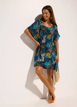 bonprix Tunique de plage en crêpe|Femme Vêtements De Plage