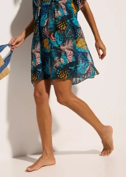 bonprix Tunique de plage en crêpe|Femme Vêtements De Plage