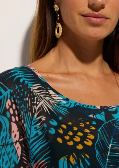 bonprix Tunique de plage en crêpe|Femme Vêtements De Plage