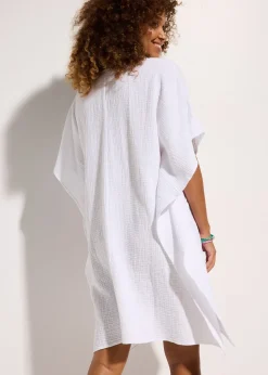 Femme bonprix Vêtements De Plage|Robes|Tunique de plage en gaze de coton