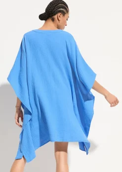 bonprix Tunique de plage en gaze de coton|Femme Vêtements De Plage|Robes