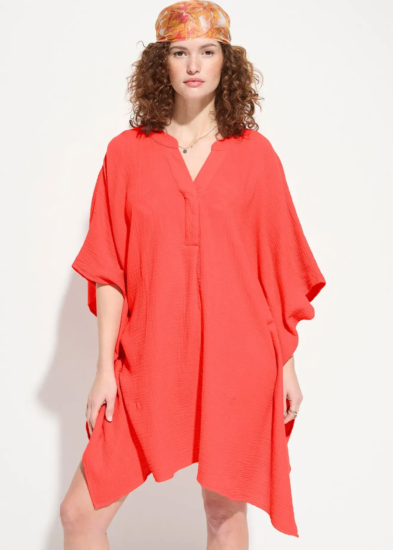 bonprix Tunique de plage en gaze de coton|Femme Vêtements De Plage|Robes