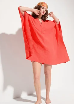 bonprix Tunique de plage en gaze de coton|Femme Vêtements De Plage|Robes