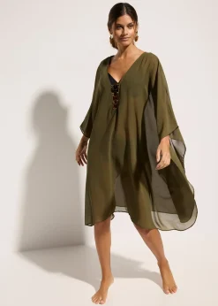 Femme bonprix Vêtements De Plage|Robes|Tunique de plage en mousseline légère