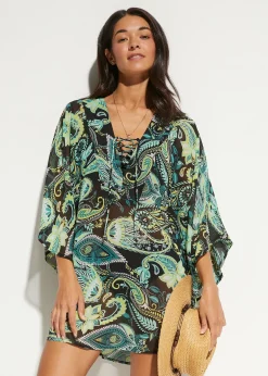 bonprix Tunique de plage en mousseline légère|Femme Vêtements De Plage|Robes