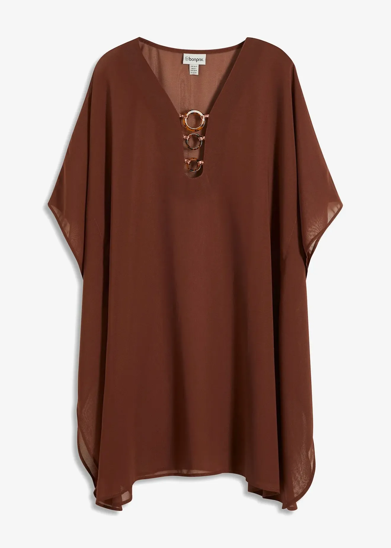 bonprix Tunique de plage en mousseline légère|Femme Vêtements De Plage|Robes