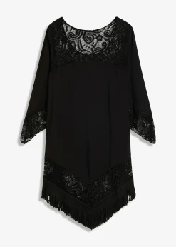 bonprix Tunique de plage longue à dentelle|Femme Vêtements De Plage|Chemisiers