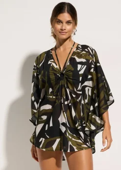 bonprix Tunique de plage transparente|Femme Vêtements De Plage|Robes