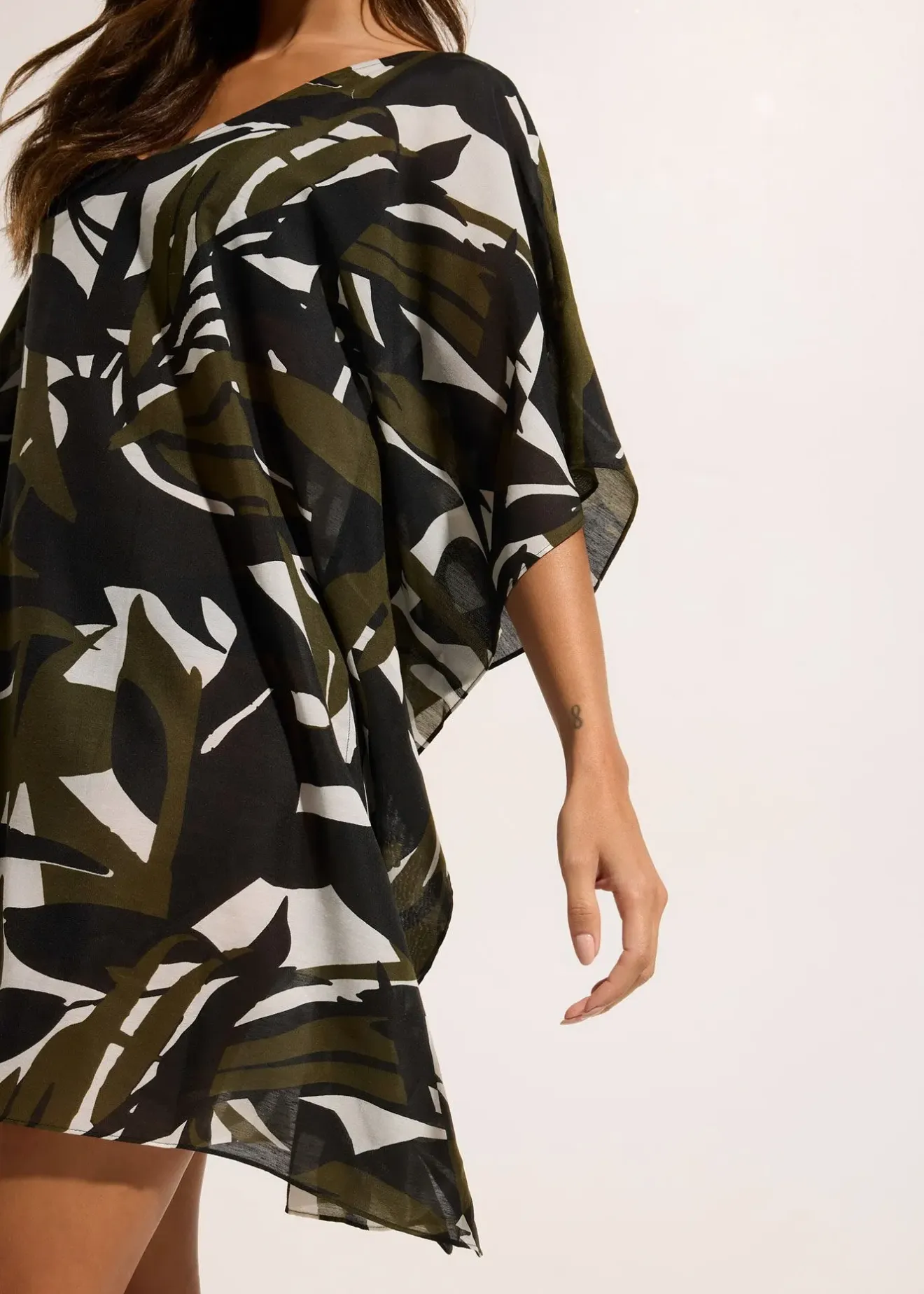 bonprix Tunique de plage transparente|Femme Vêtements De Plage|Robes