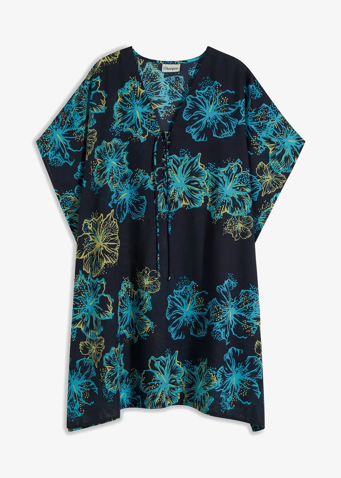 Femme bonprix Vêtements De Plage|Robes|Tunique de plage transparente à col V