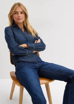 Femme bonprix Chemisiers|Tunique en jean