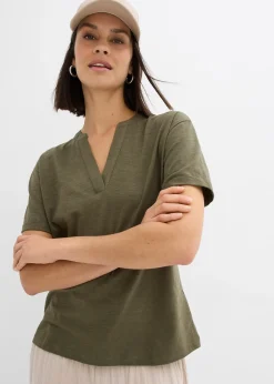 bonprix Tunique en jersey 100% coton|Femme T-Shirts & Tops