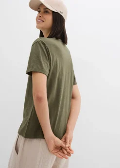 bonprix Tunique en jersey 100% coton|Femme T-Shirts & Tops