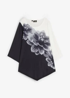 Femme bonprix T-Shirts & Tops|Tunique en jersey imprimé