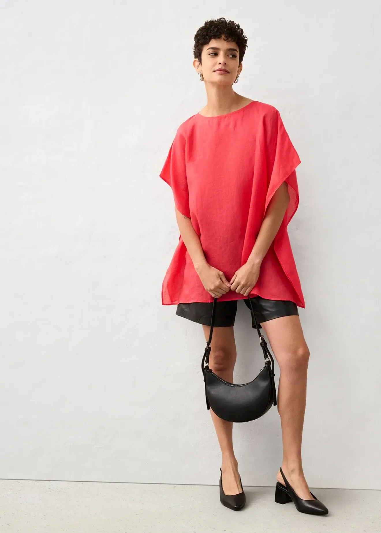 bonprix Tunique en ramie|Femme Premium|Chemisiers