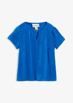 bonprix Tunique en satin fin|Femme Chemisiers