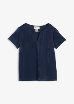 bonprix Tunique en satin fin|Femme Chemisiers