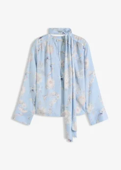 Femme bonprix Chemisiers|Tunique en satin fin